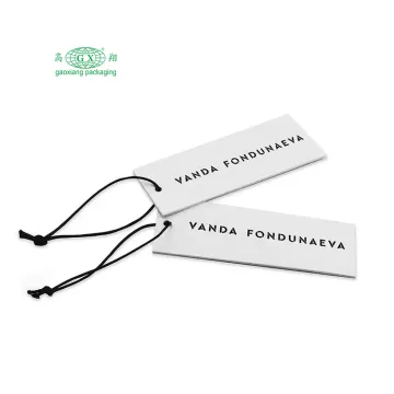 Custom Small Pink Jewelry Hang Tags for Printing