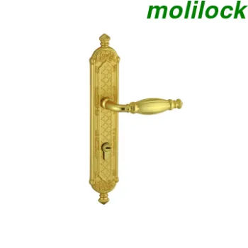 Brass Handle Door Lock