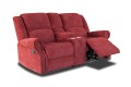 Modern design 3 stycken mode mjuk recliner soffa