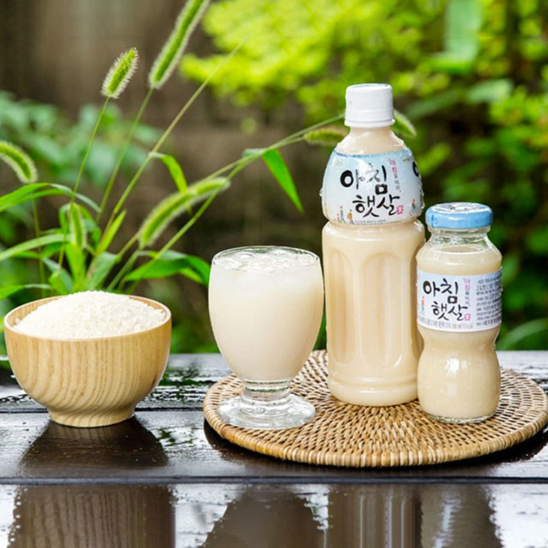 Refreshing Bearjins Rice Drink - Natural Juice Delight