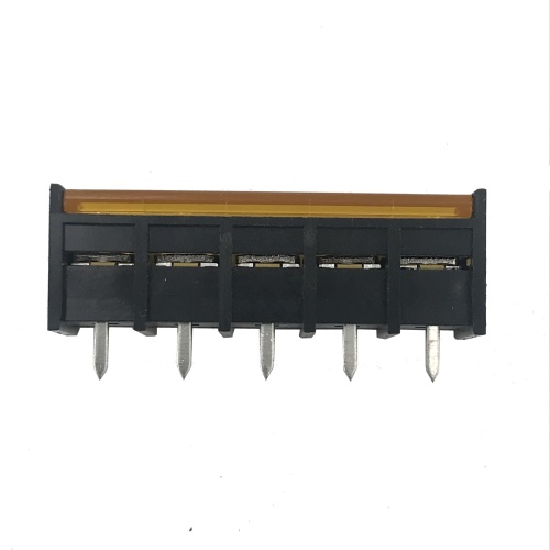 9.5mm pitch black with cover barrier terminal block