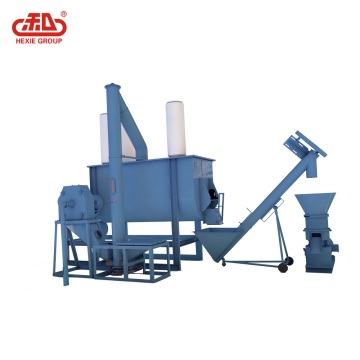 Chicken feed processing machine