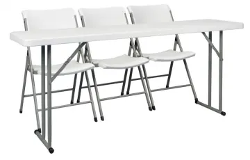Terstle Rectangle meeting Plastic Folding Table