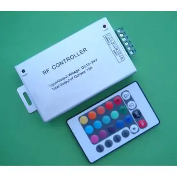 RGB Strip LED Controller IR Remote 12V Dimmer with 24 Key Wireless