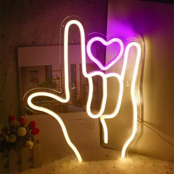 Custom Hanging LED Lights and Flex Neon Signs for Advertising