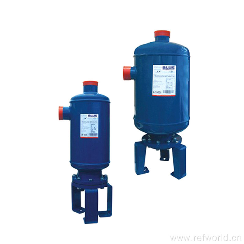 OSH HELICAL OIL SEPARATORS WITH FLANGE