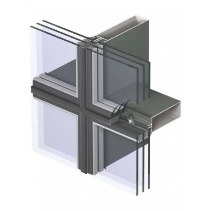 Structural Thermal Break Aluminum Curtain Wall Framework