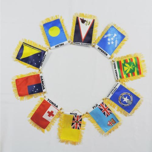 Factory price digital printing top quality hanging flag