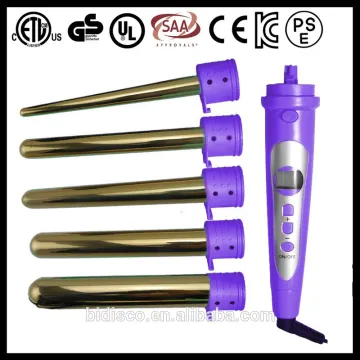 2015 hot sell wholesale factory price electric 3p 4P 5P 6P curling iron set