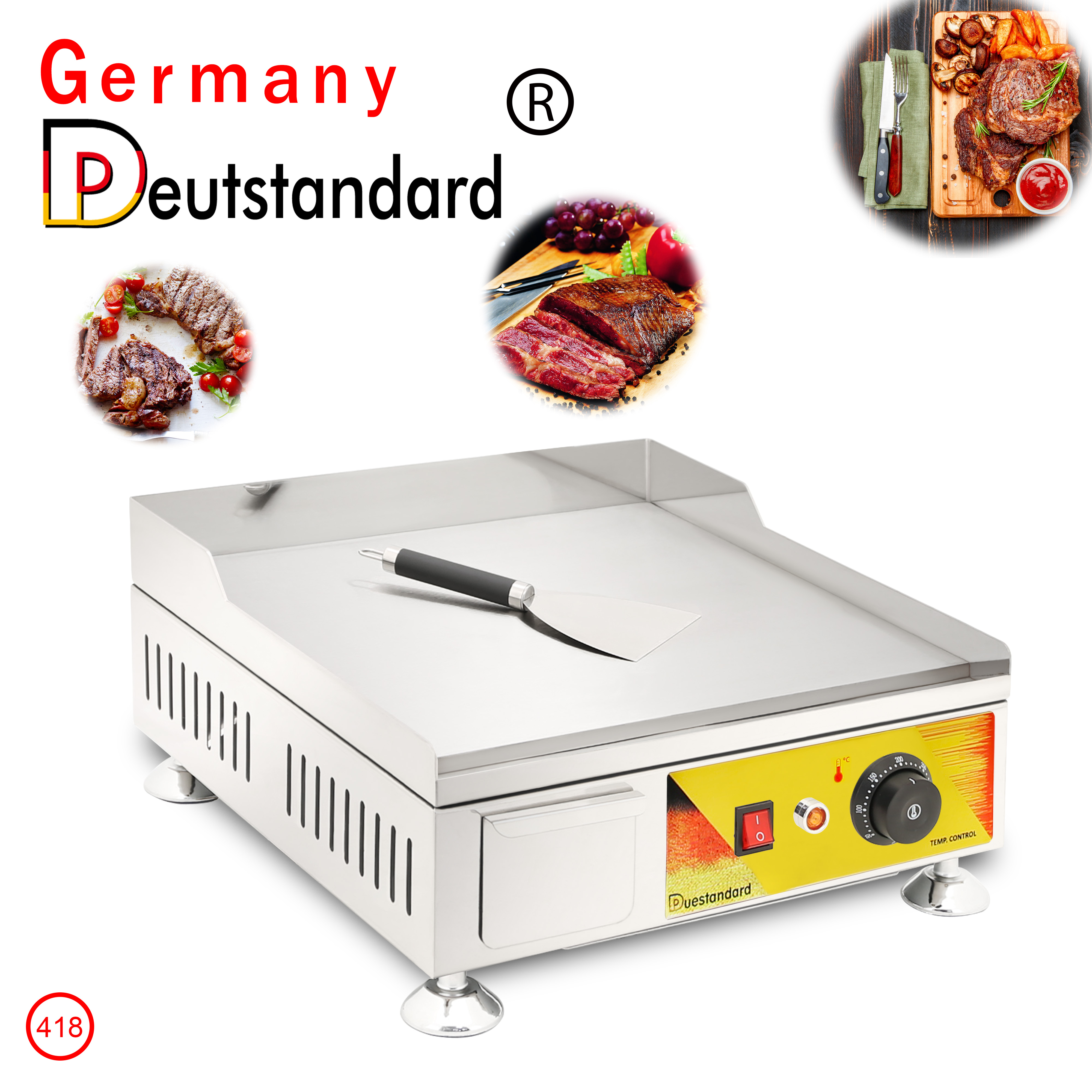 Bratpfannenmaschine griddle machine