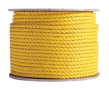 Eco-Friendly 4mm-120mm PP 3 Strand Twisted Polypropylene Rope