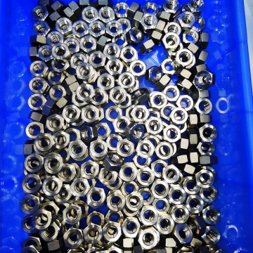 Titanium alloy screws and nuts