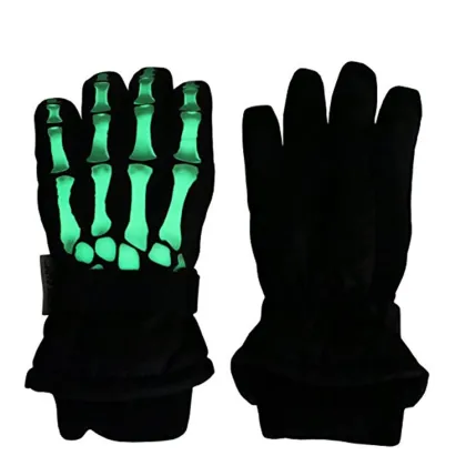 Magic Black Luminous Cotton  Glowing Gloves