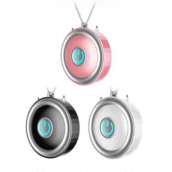 USB Portable Wearable Personal Mini Air Necklace Negative Ion Freshener Air Purifier