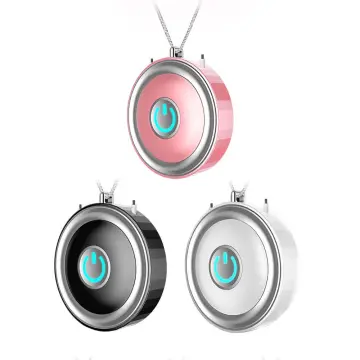 USB Portable Wearable Personal Mini Air Necklace Negative Ion Freshener Air Purifier