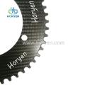 OEM cnc cutting full carbon fiber bicycle sprocket