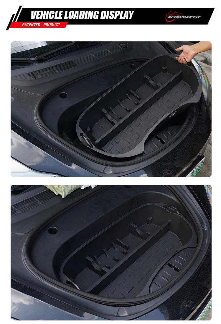 1_04Tesla Model3 front trunk storage box