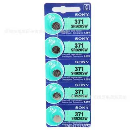 High Quality 1.55V Button Battery 0% Hg 377 AG4 for Sony Electronics