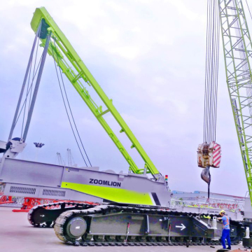 Uygun fiyatlı 450 tonluk paletli vinç: zoomlion zcc5000 katlanabilir mini örümcek vinçini paletli