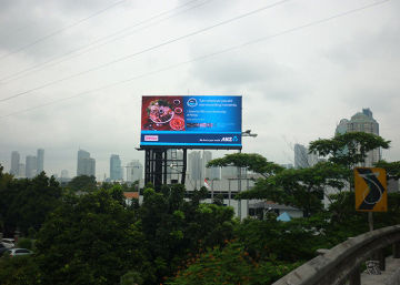 HD IP54 120 Degree LED Wall Screen Outdoor High Uniformity Contrast LED Display