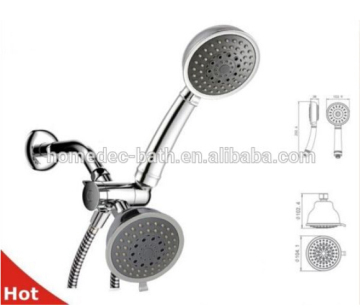 online shopping Double shower head with hand shower combo set