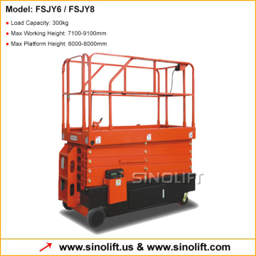 Sinolift FSJY6/FSJY8 Electric Truck Mounted Aerial Work Platform