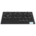 Black Color Panel Cooking Hob Glass