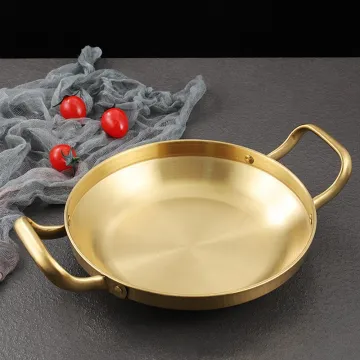 Korean Style Cooking Ramen Instant Noodle Pot - Stainless Steel Cookware with Lid