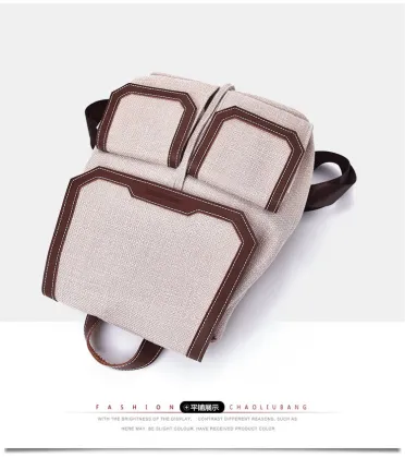 Korean version of the lady backpack leisure