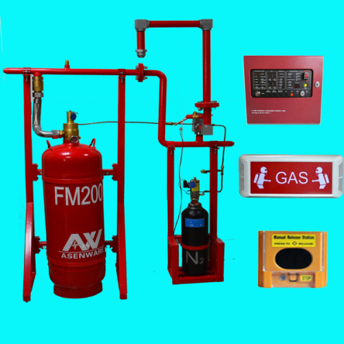 FM200 Clean Agent Gas Fire Extinguisher FM200 Fire Suppression System