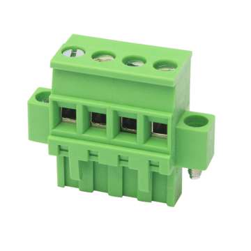 5.08mm Pluggable Terminal Block Connector with Flange 2EDGKAM-5.08