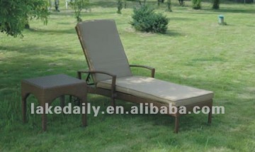 Aluminum Pe sun lounger