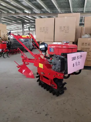 Little Red Bull Micro-Tiller: Multi-Fuel Engine Agricultural Hand-Push Tillage Machine