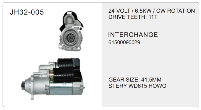 truck starter-JH32-005-X