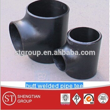 ANSIB16.9 A420WPL6 carbon steel reducing tee