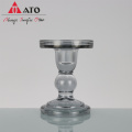 Glass candle holder for home decoration Set