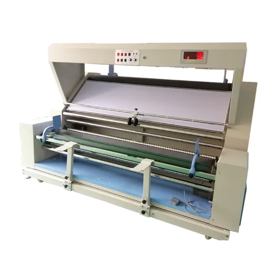 Automatic Knitted Textile Inspection and Winding Frame for Garment Machinery