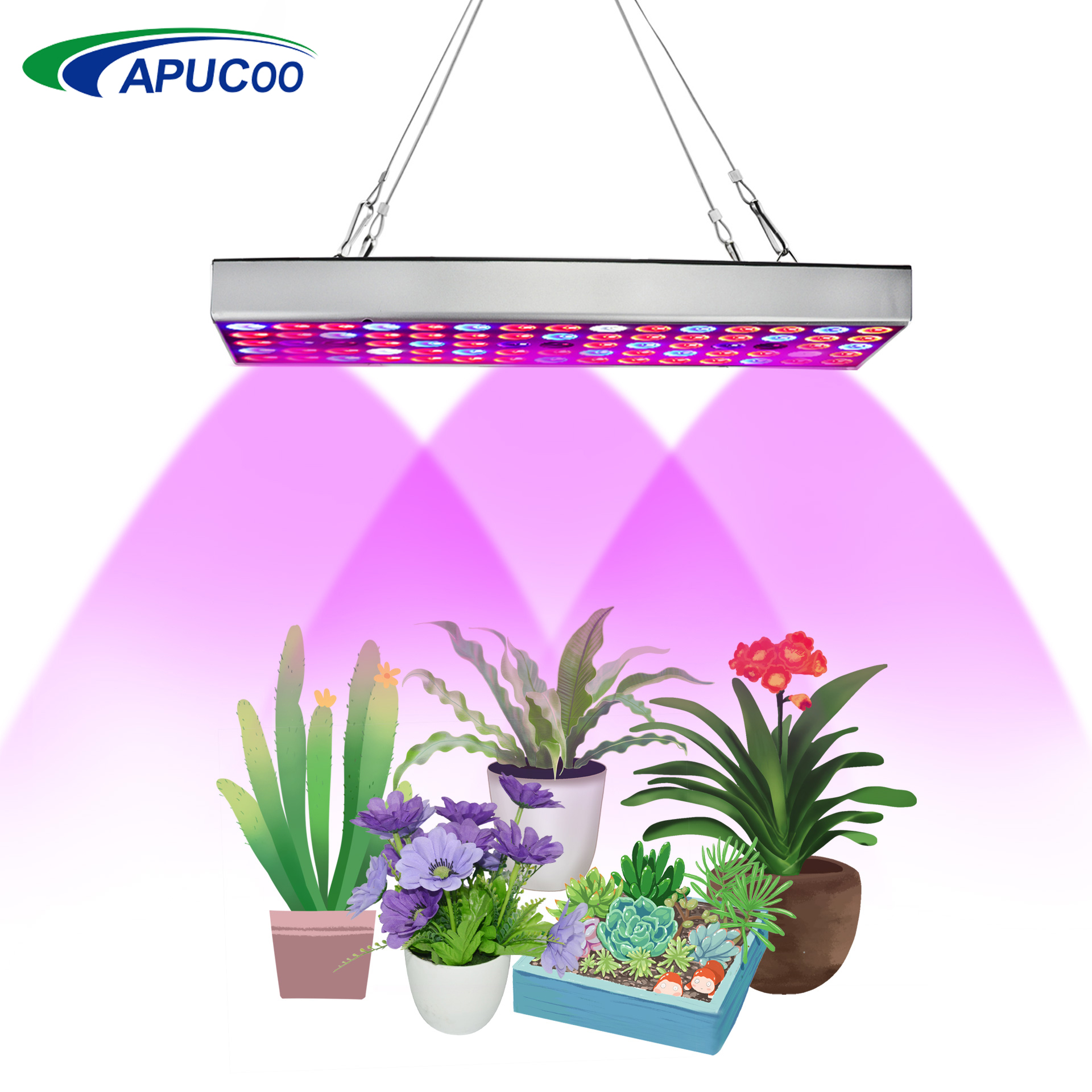 Grow LED Light 25W 45W Full Spectrum Phyto Lamp Indoor Grow Lamp for Plants Seeds Flowers Greenhouse Grow Tent Grow Light Panel