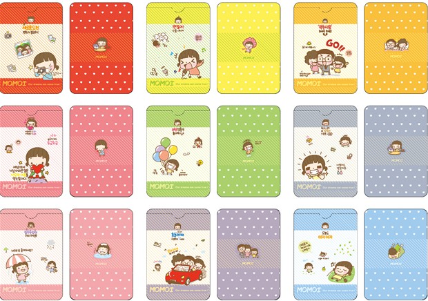 PVC Cartoon ID/ Bank Card Holder Case