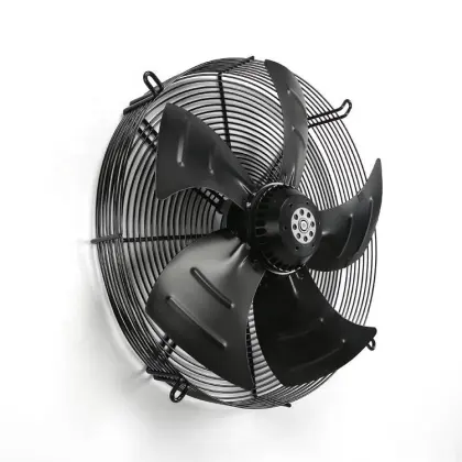 AC Axial Airflow Fan 500mm External Rotor Motor Powered Cooling Fan