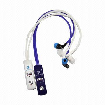 Air Tube Low Radiation Bluetooth Headsets with 2.4 to 2.48GHz Frequency Range