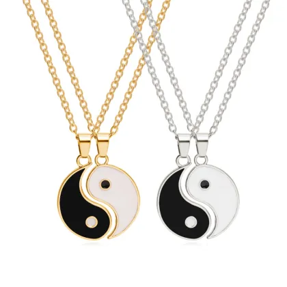 Valentine's Day Gift Ideas: Yin Yang, Tai Chi Necklaces, Bracelets, and Pendants for Couples and Friends