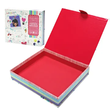 Custom Design CMYK Printing Lovely Book Shaped Box