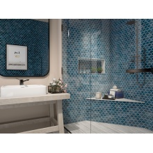 Tear of lover Mosaic Tile Emerald Mosaic Tile