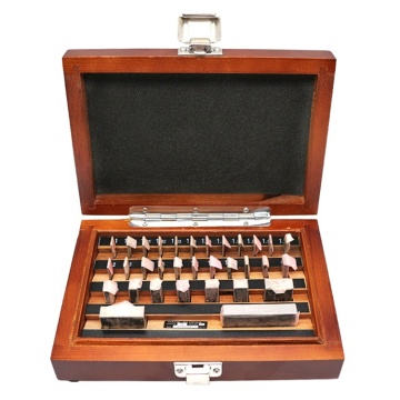 Metric Steel Gauge Block Set 0.005-50mm 32 Blocks for Grade 1.005 Accuracy