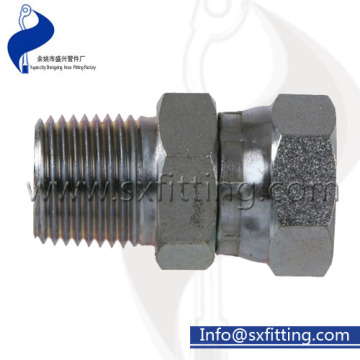 Hydraulic Fittings 37 Degree Swivel BSPT Male Adapter