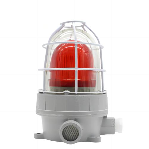 Explosion proof audible and visual alarm