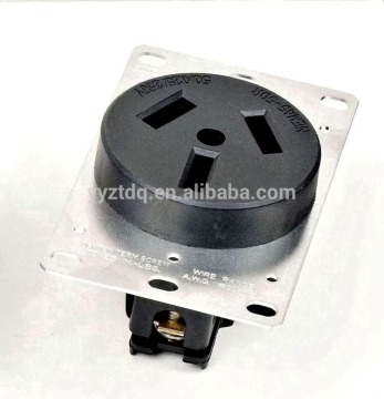 UL NEMA 10-50R panel Socket receptacle for generator 50A 125V/250V