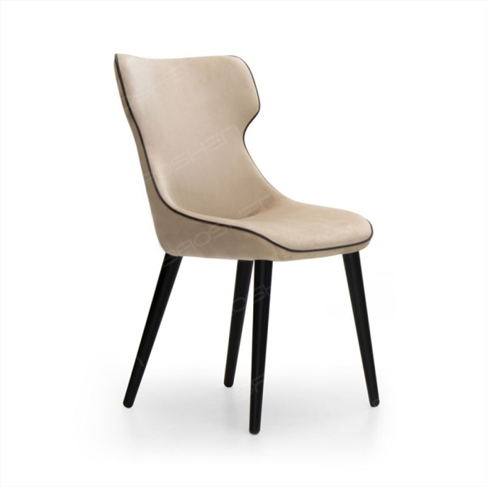 Cadeira de jantar de madeira design moderno