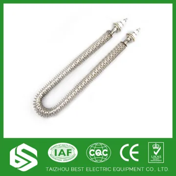 high power finned sprial air heater wholesale